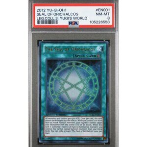 2012 YU-GI-OH SEAL OF ORICHALCOS LEGENDARY COLLECTION 3 YUGI'S WORLD ULTRA RARE